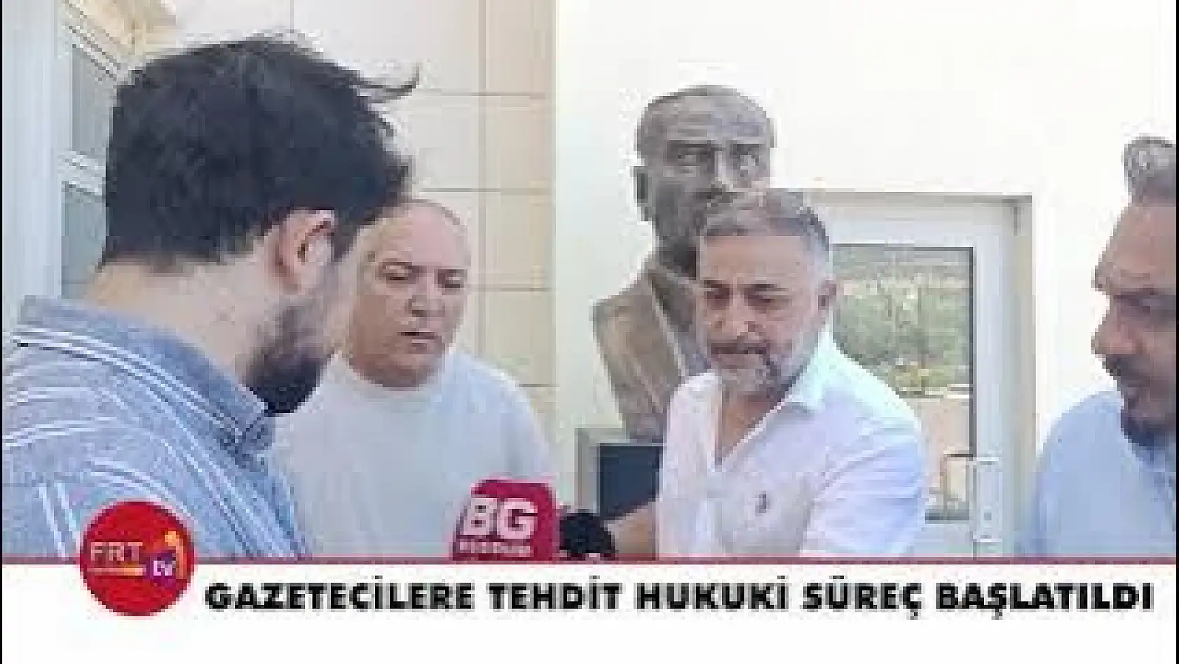 Gazetecilere Tehdit Hukuki Süreç Başlatıldı