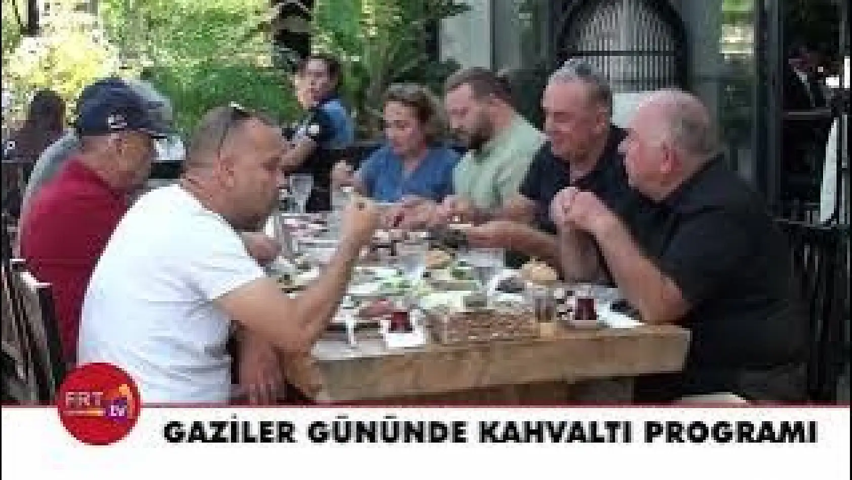 Gaziler gününde kahvaltı programı