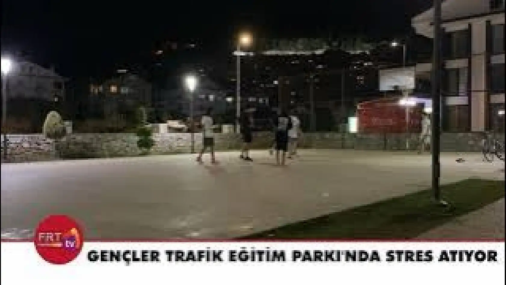 Gençler Trafik Eğitim Parkı'nda Stres Atıyor