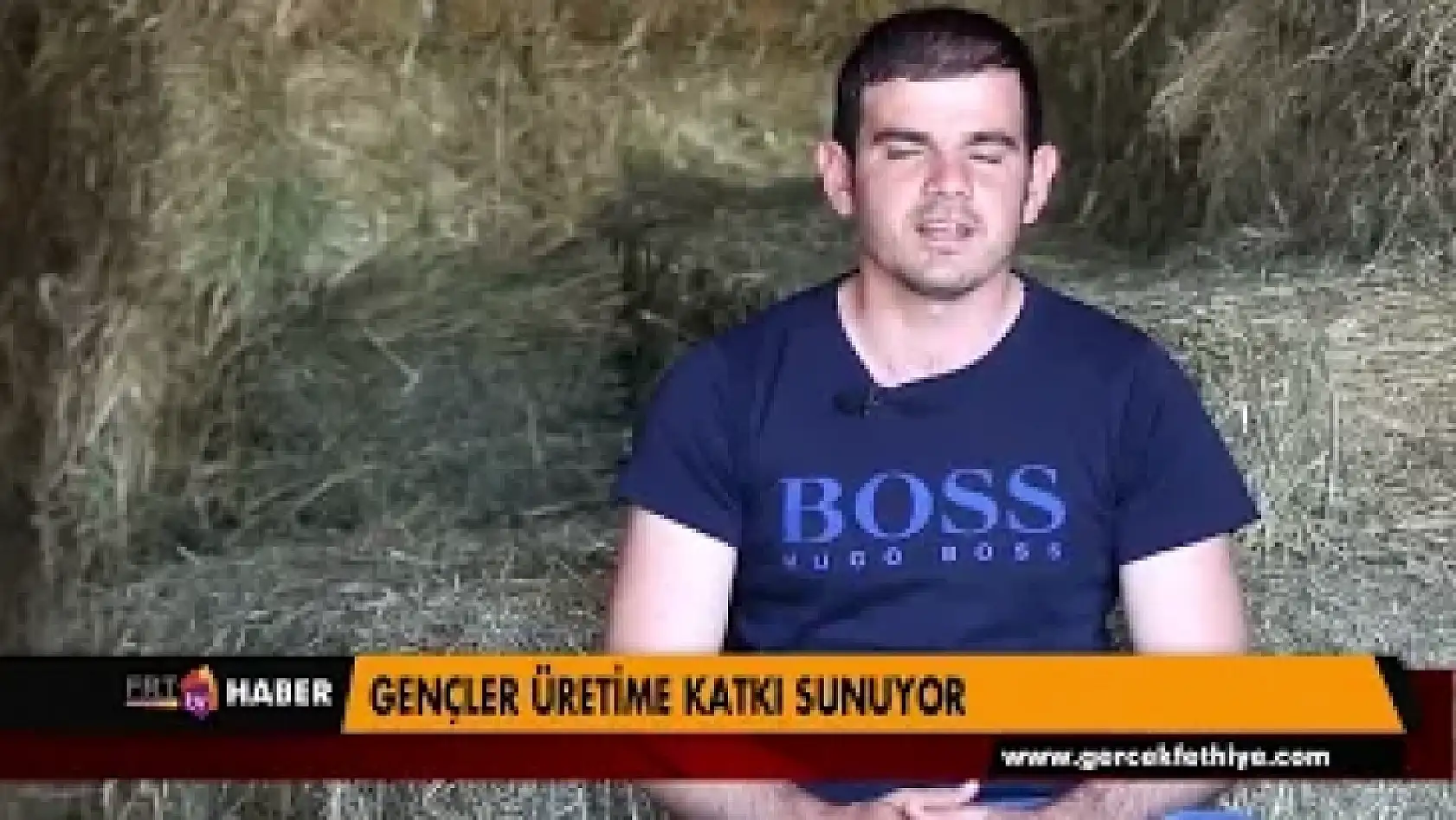 GENÇLER ÜRETİME KATKI SUNUYOR