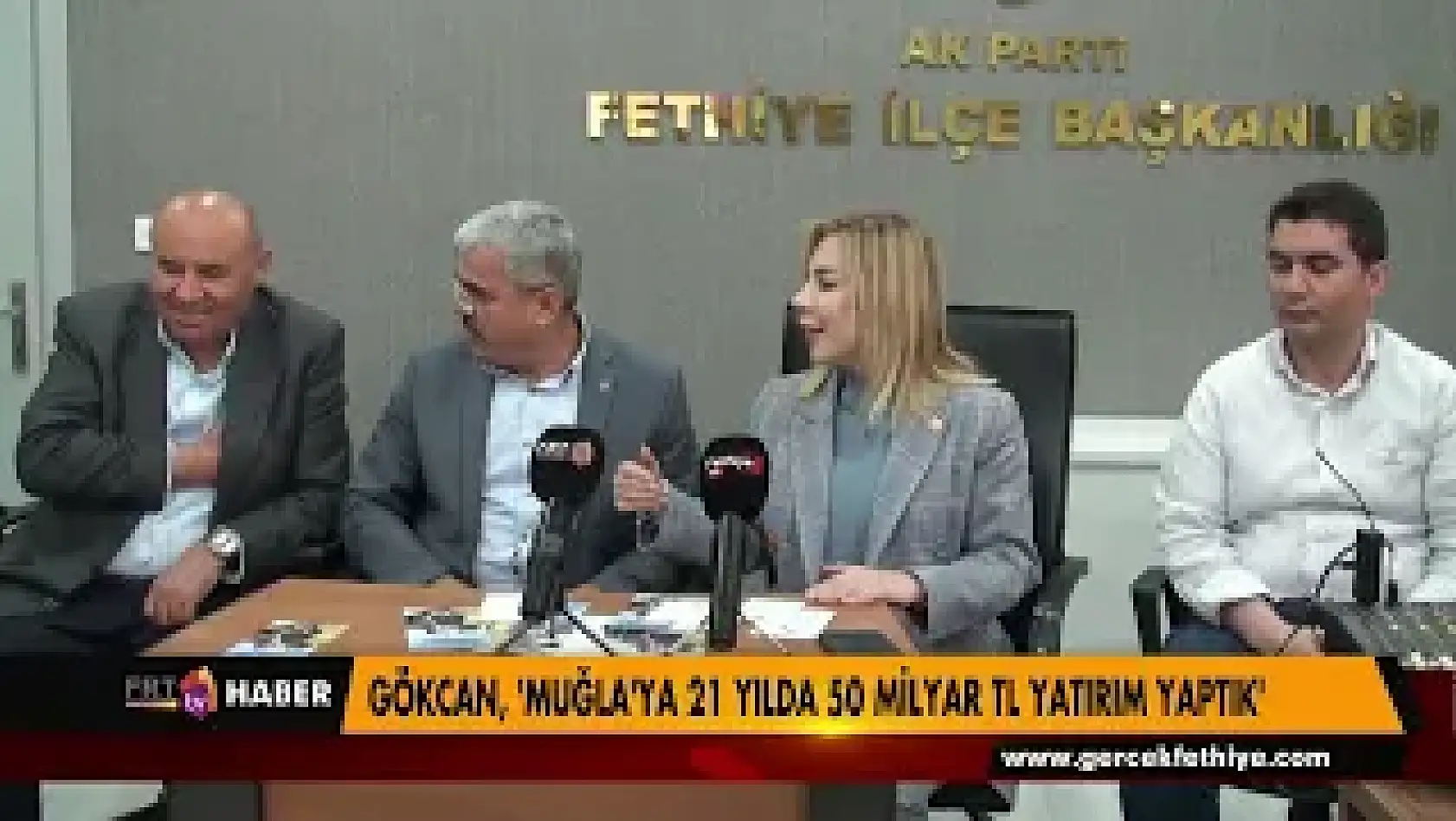 Gökcan, 'Muğla'ya 21 yılda 50 milyar TL yatırım yaptık'
