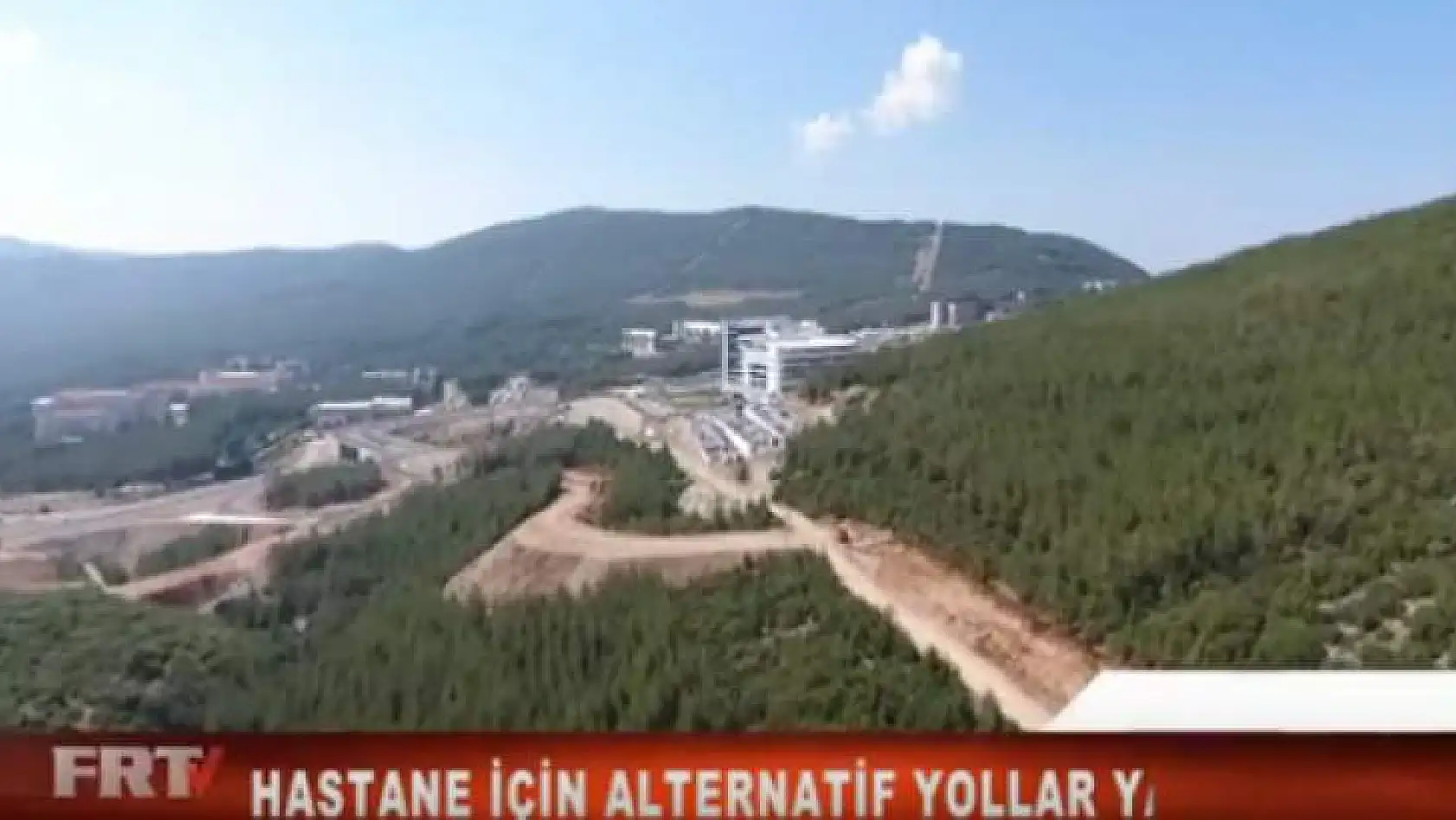 HASTANE İÇİN YOLLAR YAPILDI