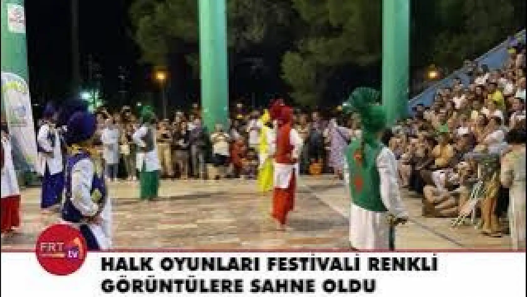 Halk Oyunları Festivali Renkli Görüntülere Sahne Oldu