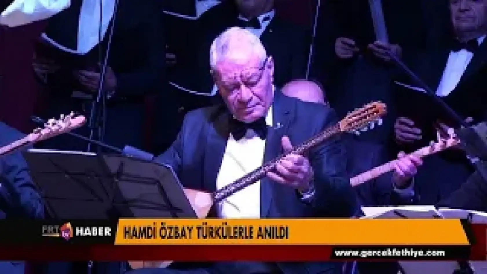 HAMDİ ÖZBAY TÜRKÜLERLE ANILDI