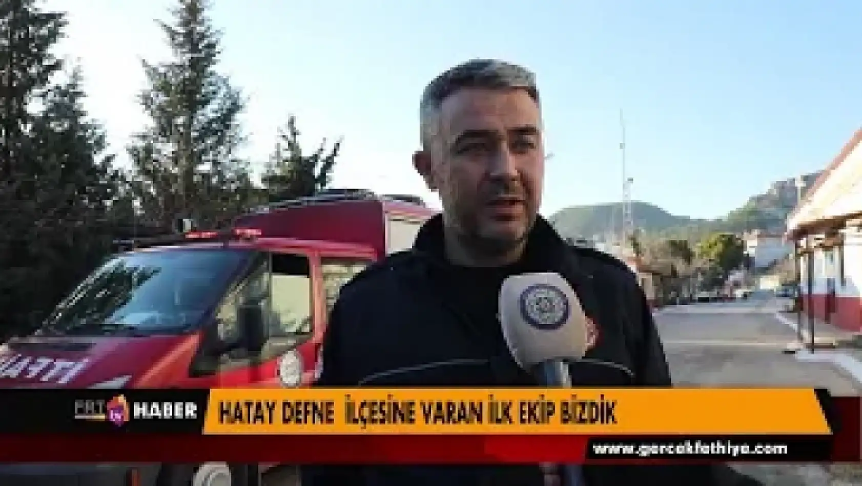 HATAY DEFNE  İLÇESİNE VARAN İLK EKİP BİZDİK