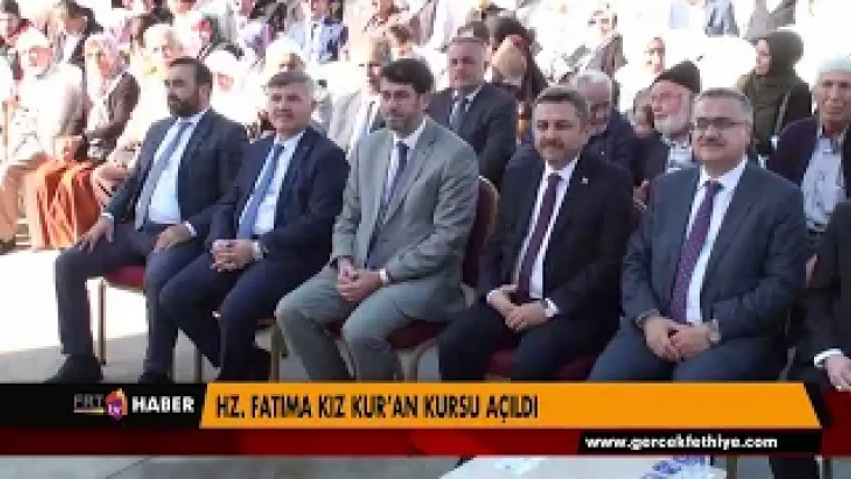 HZ  FATIMA KIZ KUR'AN KURSU AÇILDI