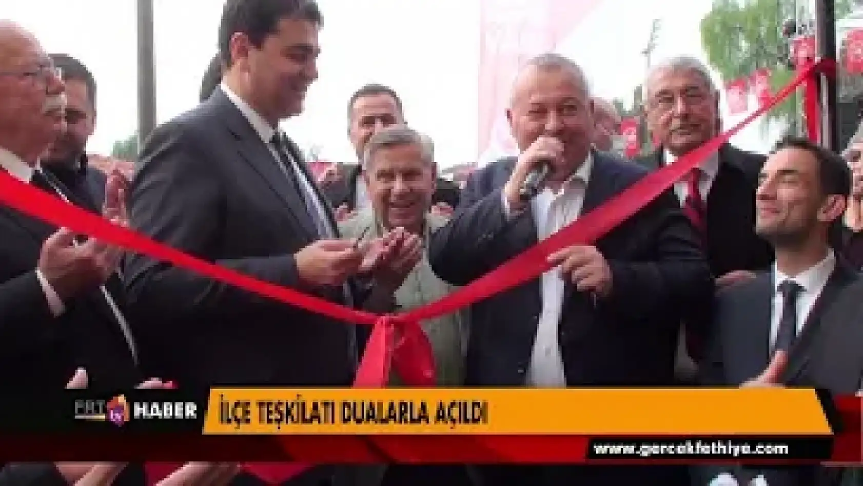 İLÇE TEŞKİLATI DUALARLA AÇILDI