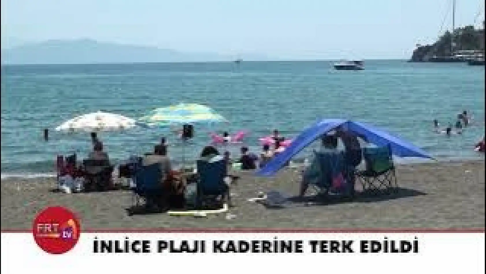 İnlice Plajı Kaderine Terk Edildi