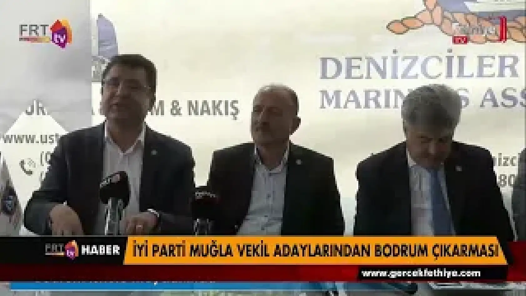 İYİ Parti Muğla vekil adaylarından Bodrum çıkarması