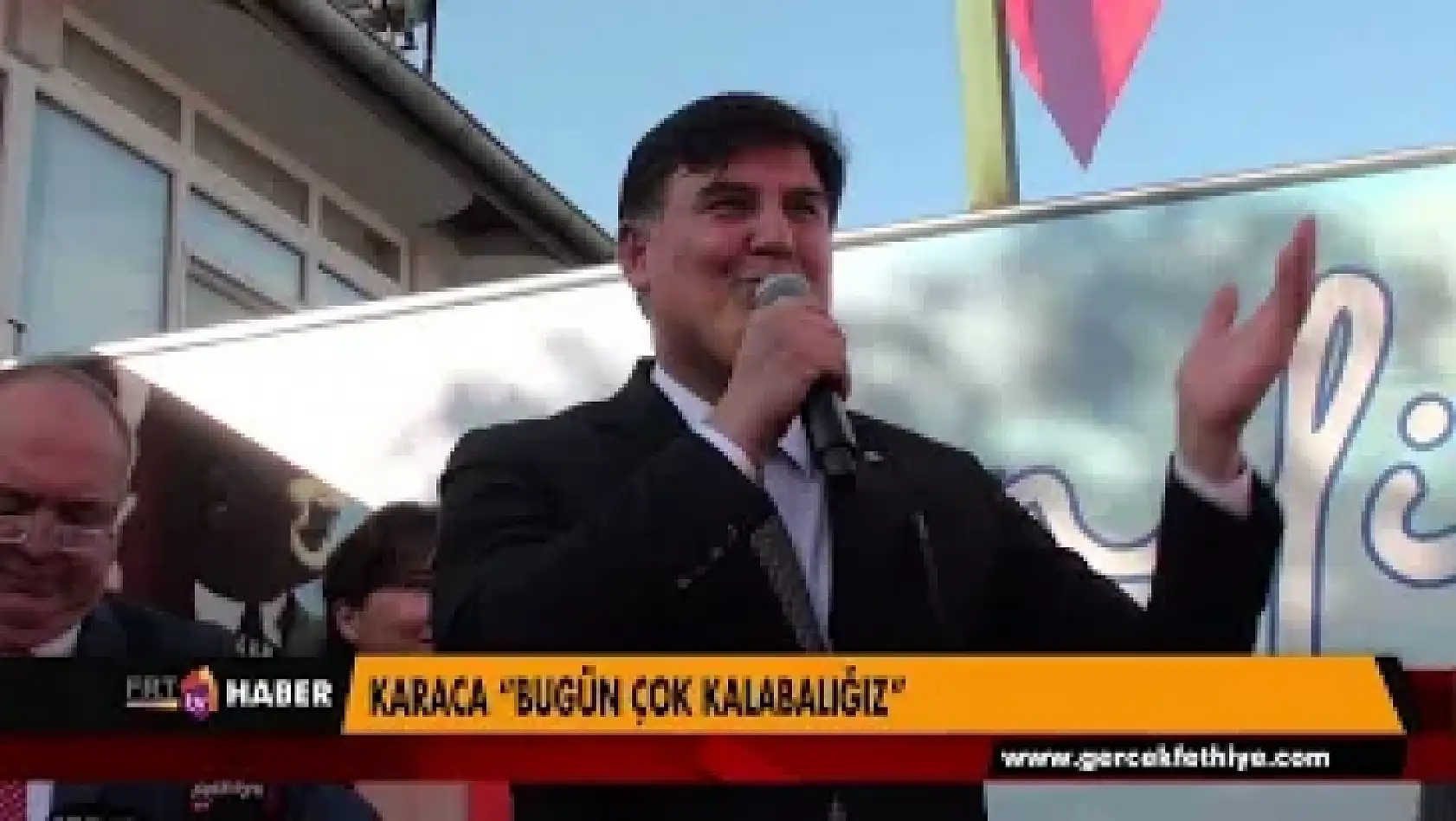 KARACA 'BUGÜN ÇOK KALABALIĞIZ'