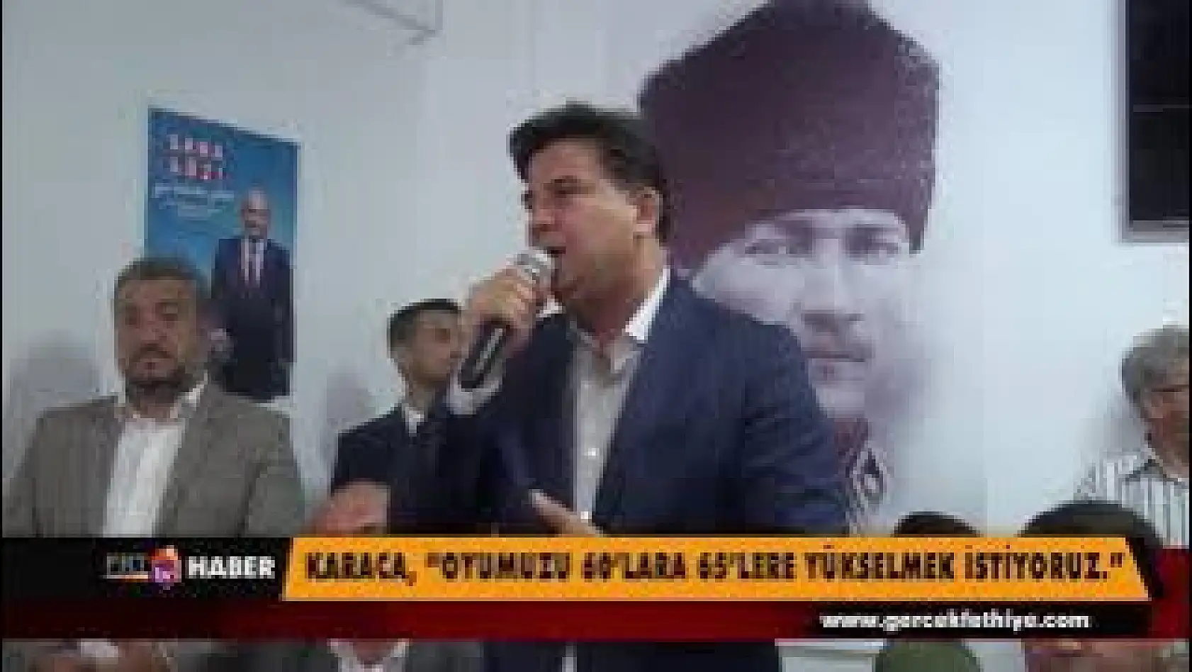 Karaca, 'Oyumuzu 60'lara 65'lere yükseltmek istiyoruz '