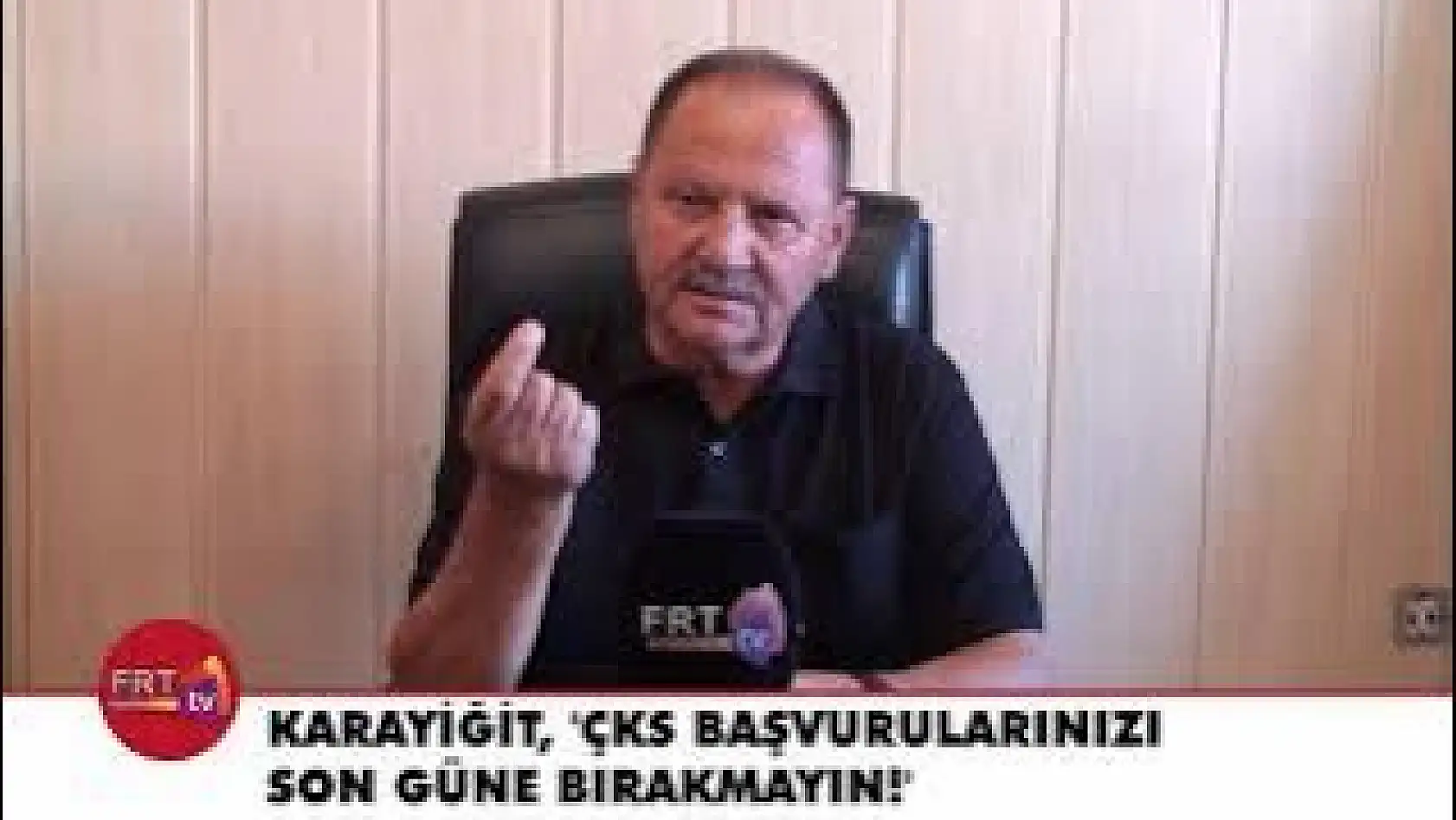 Karayiğit, 'ÇKS Başvurularınızı Son Güne Bırakmayın!'