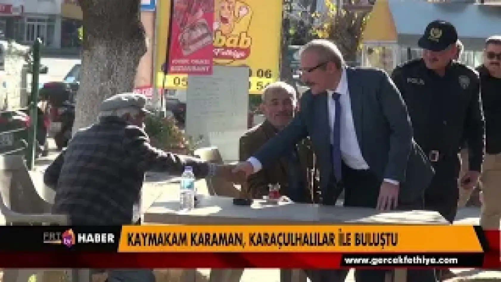 KAYMAKAM KARAMAN, KARAÇULHALILAR İLE BULUŞTU