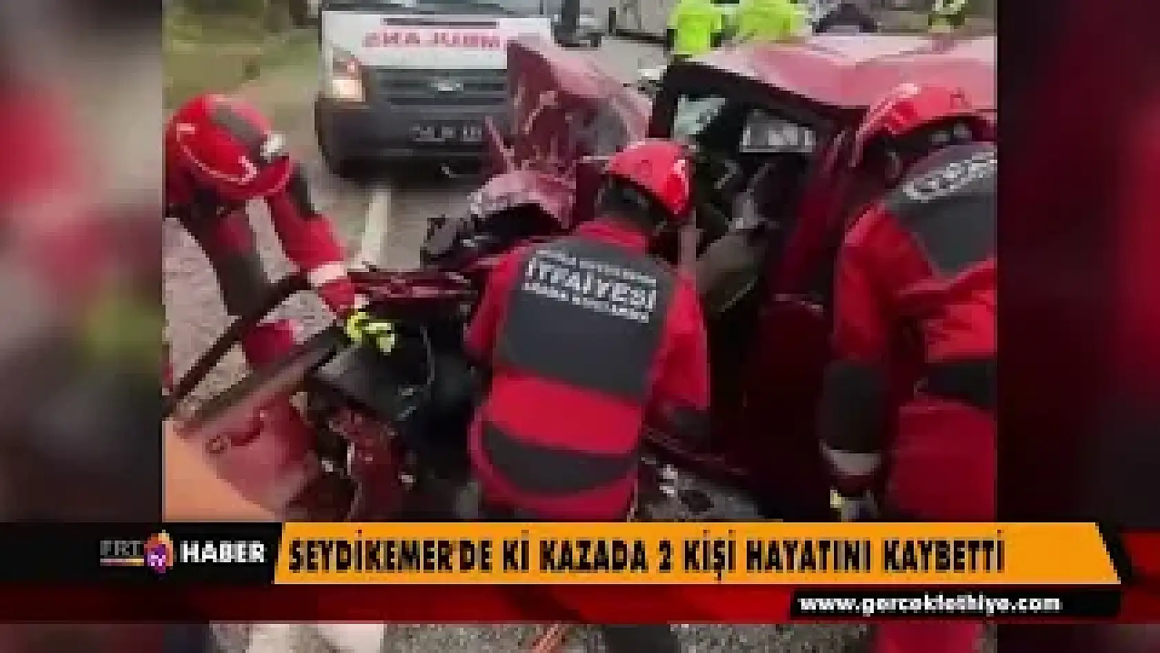 Kazada 2 kişi hayatını kaybetti