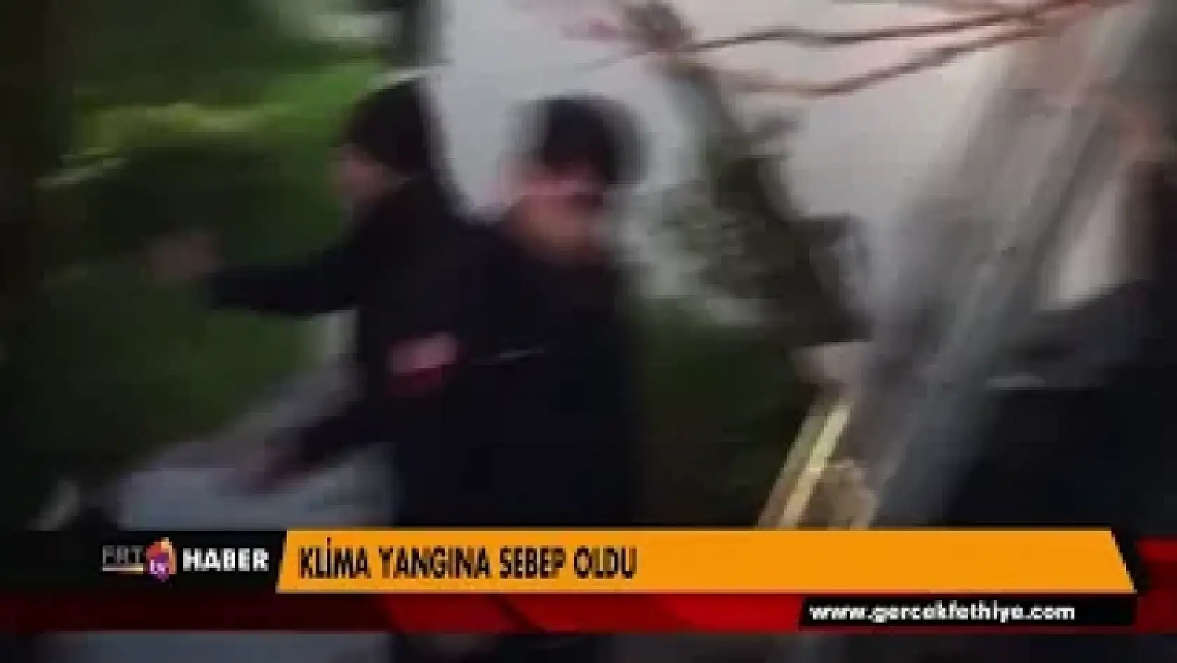 KLİMA YANGINA SEBEP OLDU
