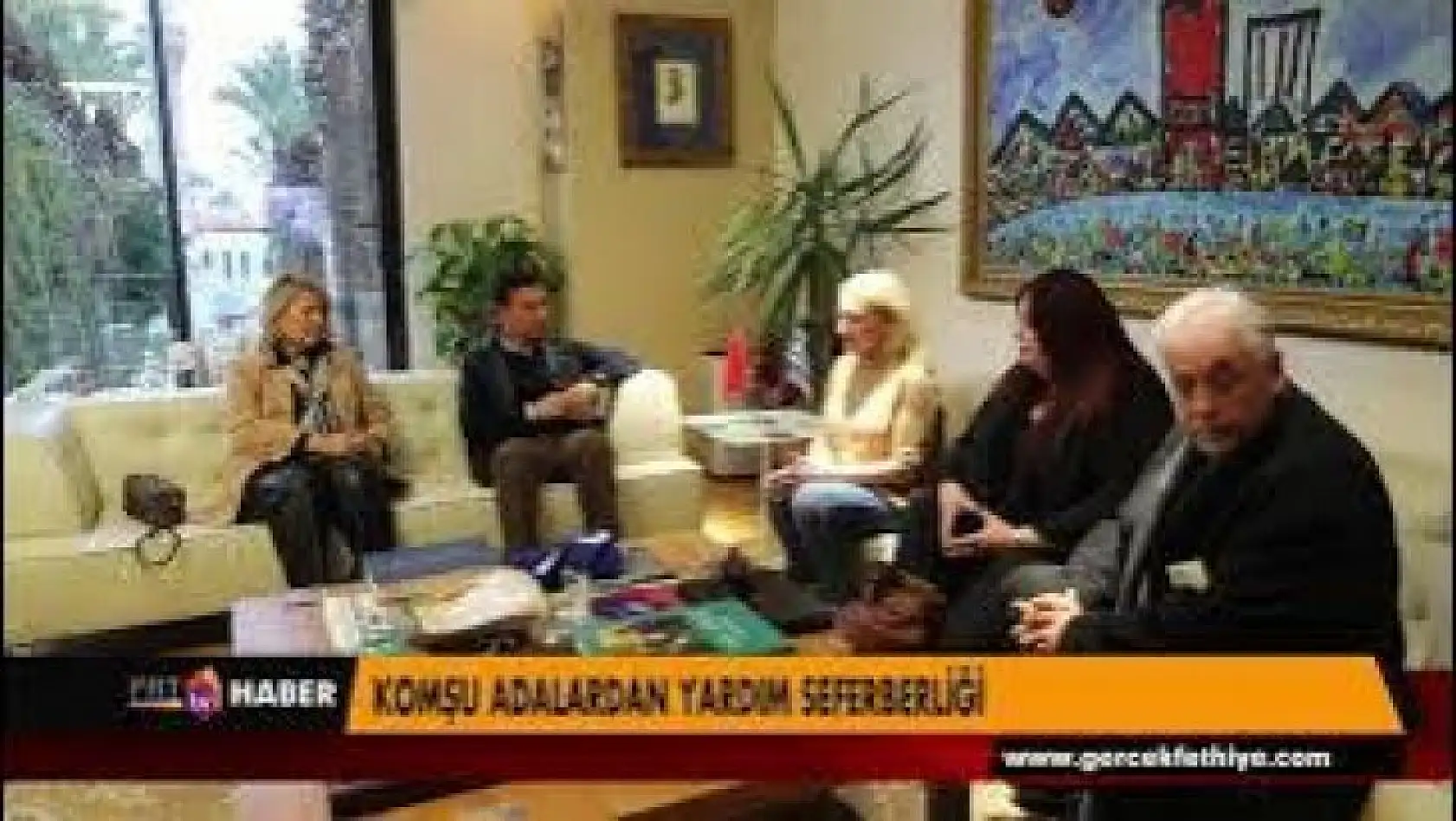 KOMŞU ADALARDAN YARDIM SEFERBERLİĞİ