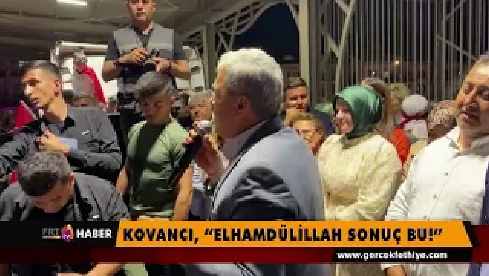 Kovancı, seçim sonucu için 'Elhamdülalillah sonuç bu!'
