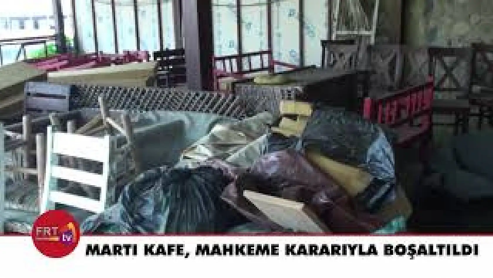 Martı Kafe Mahkeme Kararıyla Boşaltıldı