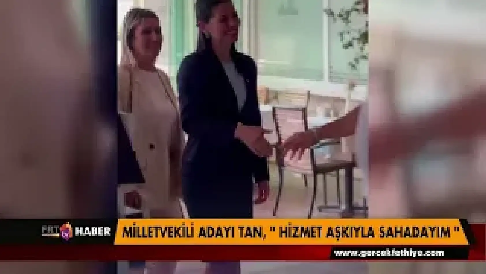 Milletvekili adayı Tan, 'Hizmet aşkıyla sahadayım'