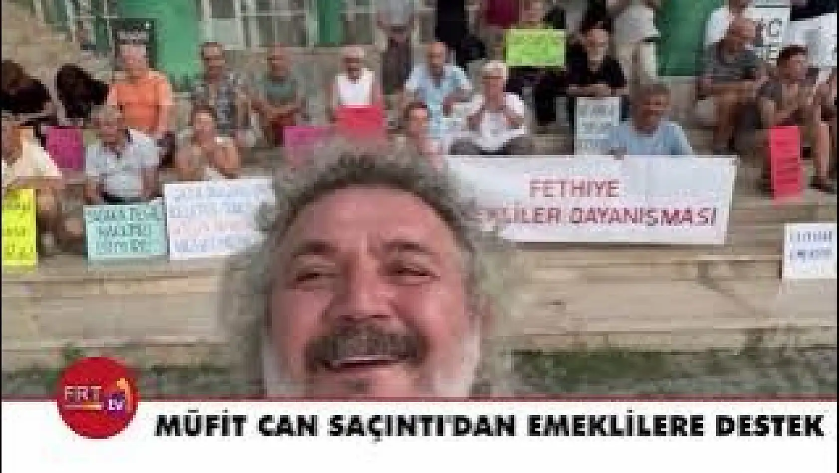 Müfit Can Saçıntı'dan Emeklilere Destek