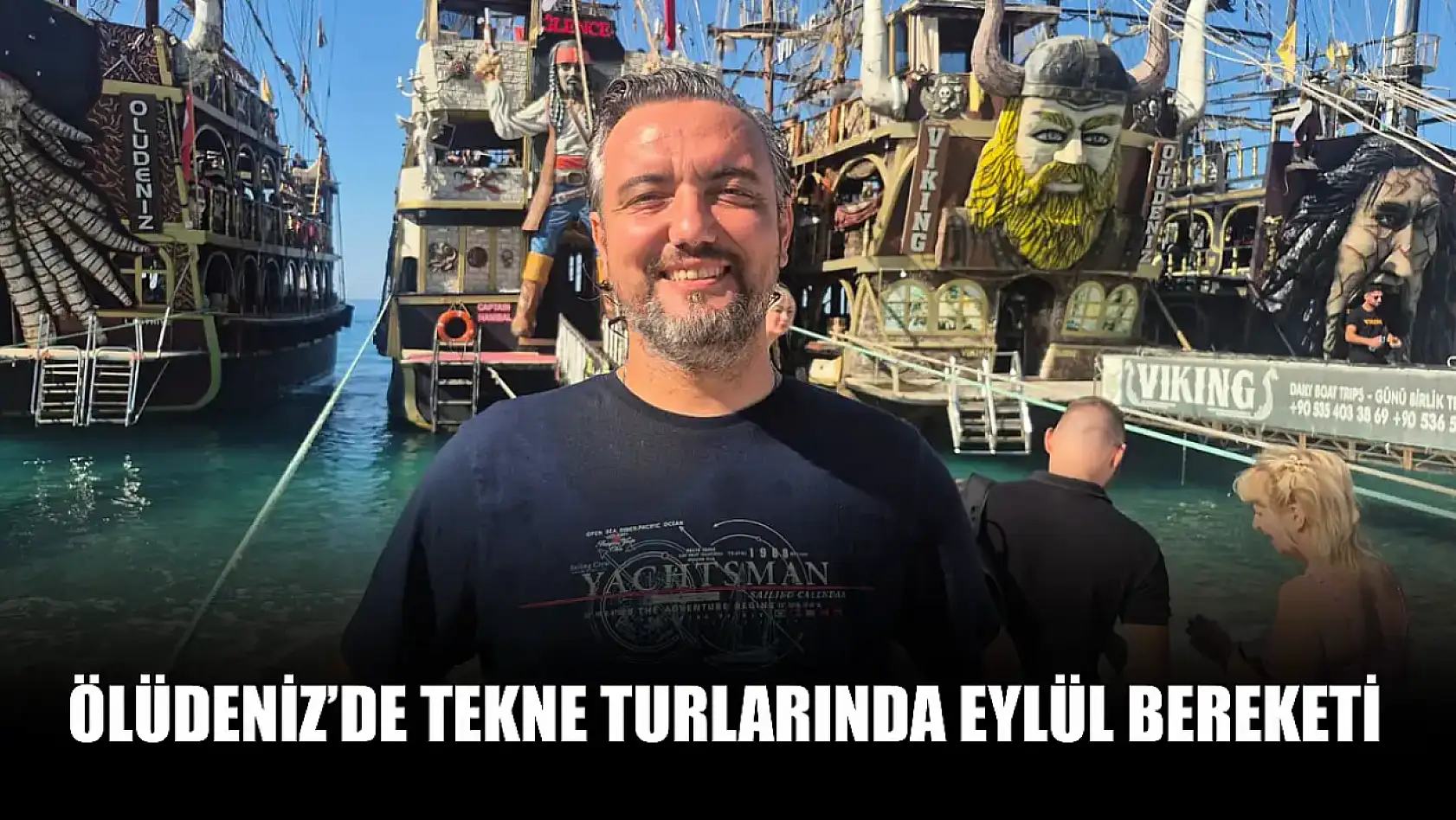 Ölüdeniz'de tekne turlarında eylül bereketi