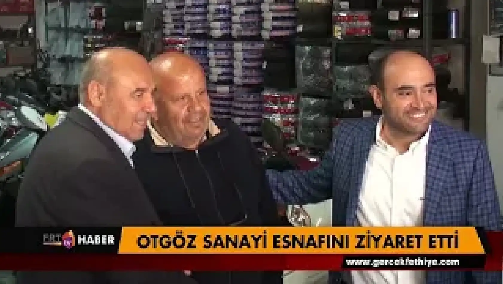 Otgöz sanayi esnafını ziyaret etti