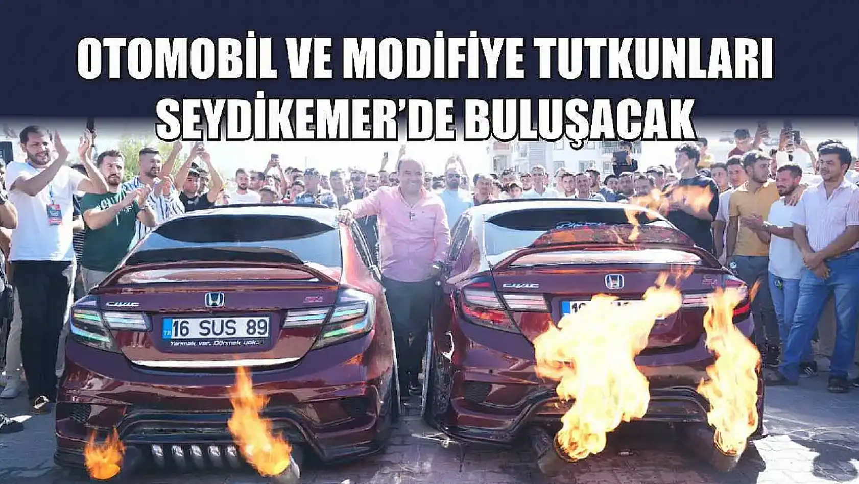 Otomobil ve Modifiye Tutkunları Seydikemer'de Buluşacak
