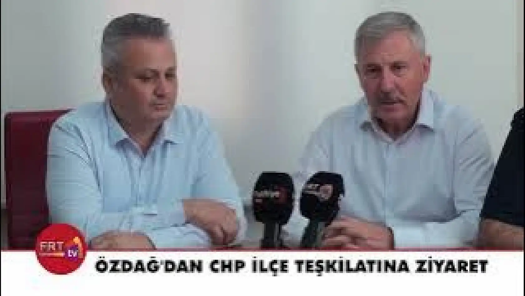 Özdağ'dan CHP ilçe teşkilatına ziyaret