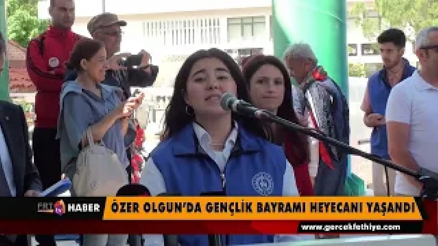 Özer Olgun'da Gençlik Bayramı Heyecanı Yaşandı
