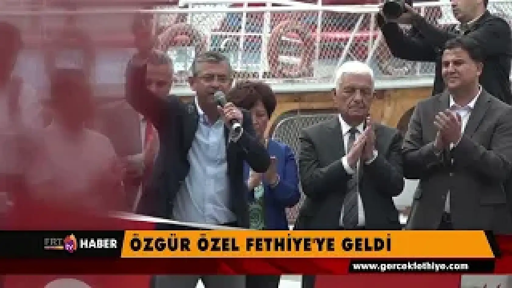 Özgür Özel Fethiye'ye geldi