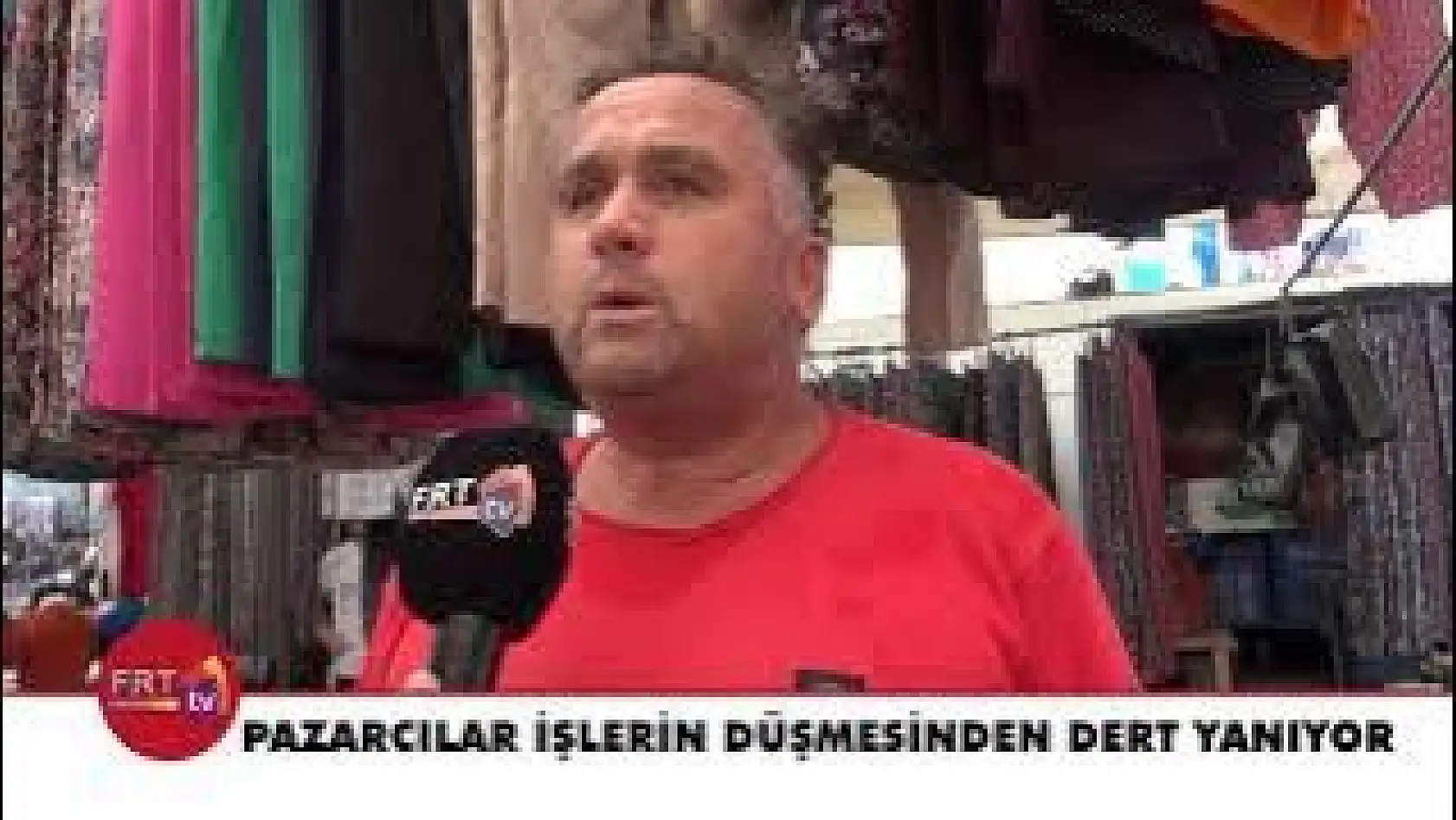 Pazarcılar İşlerin Düşmesinden Dert Yanıyor