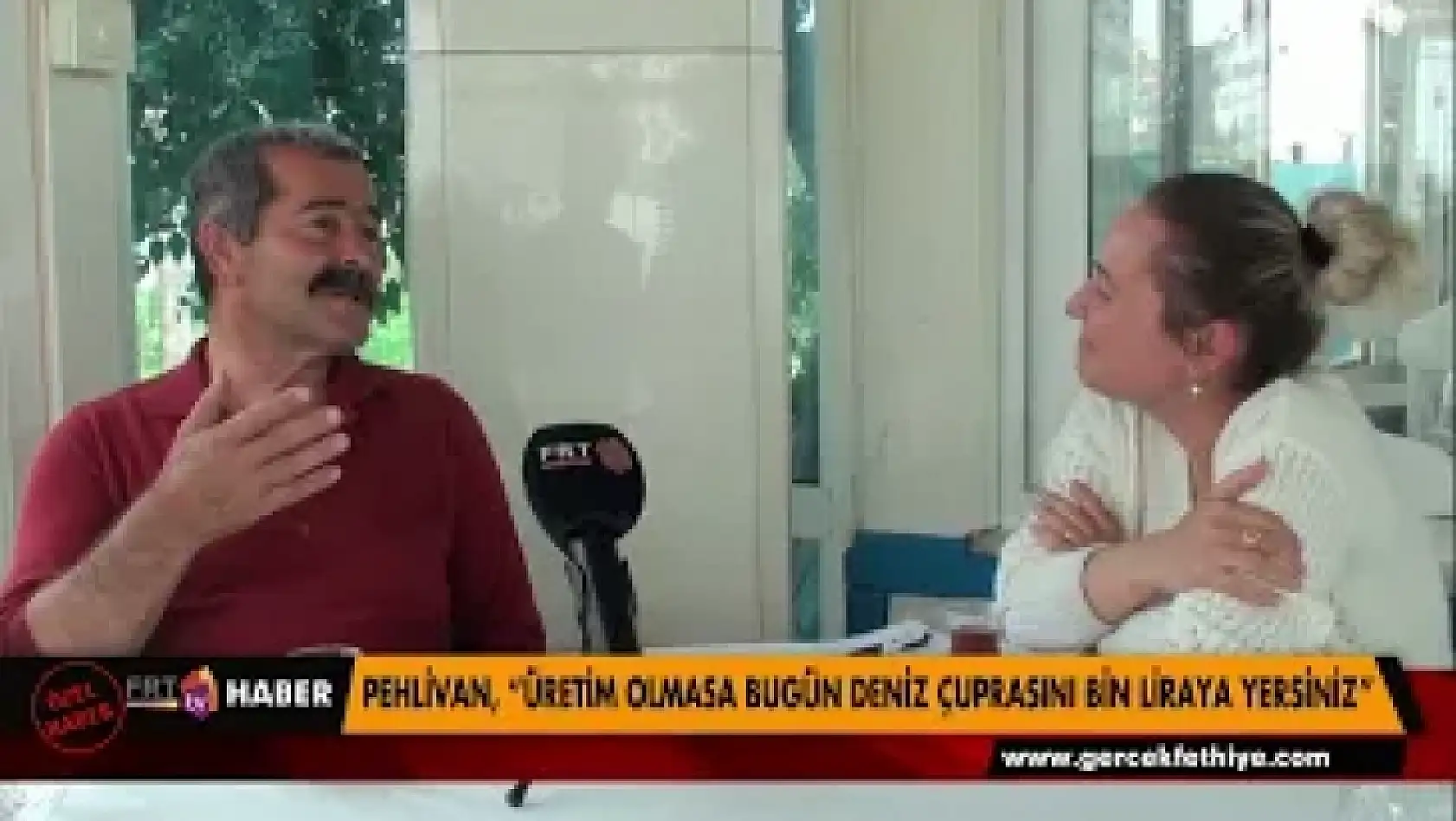 PEHLİVAN, 'ÜRETİM OLMASA BUGÜN DENİZ ÇUPRASINI BİN LİRAYA YERSİNİZ'