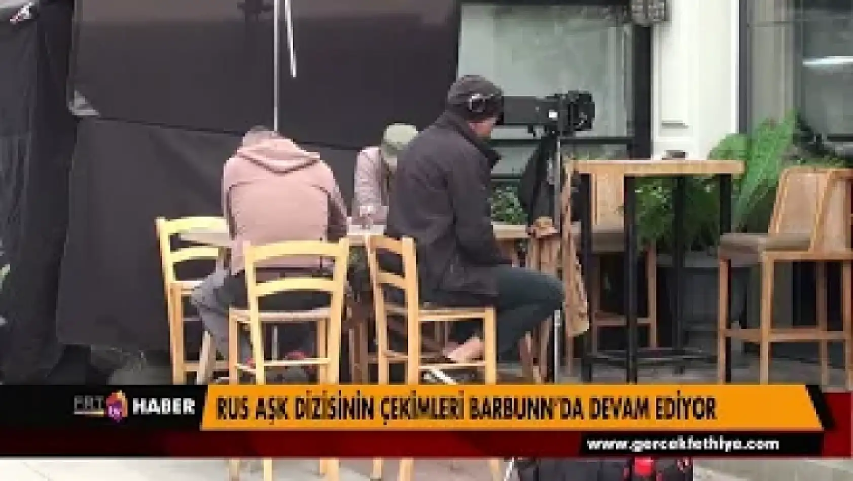 RUS AŞK DİZİSİNİN ÇEKİMLERİ BARBUNN'DA DEVAM EDİYOR