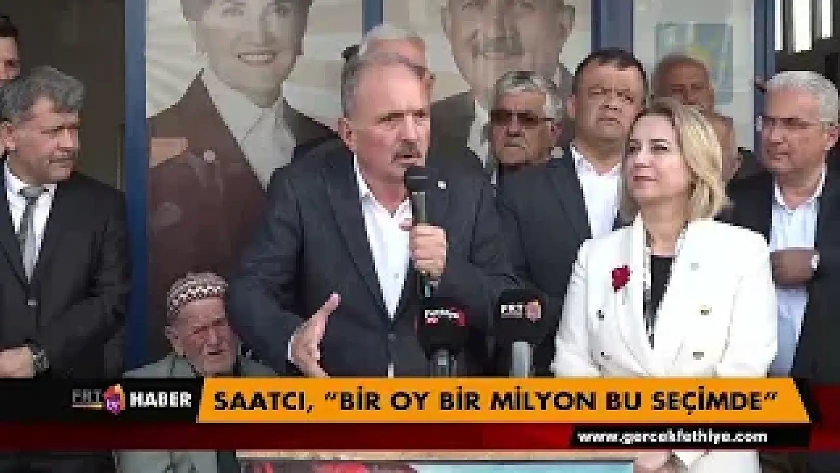 Saatcı, 'Bir oy bir milyon bu seçimde '