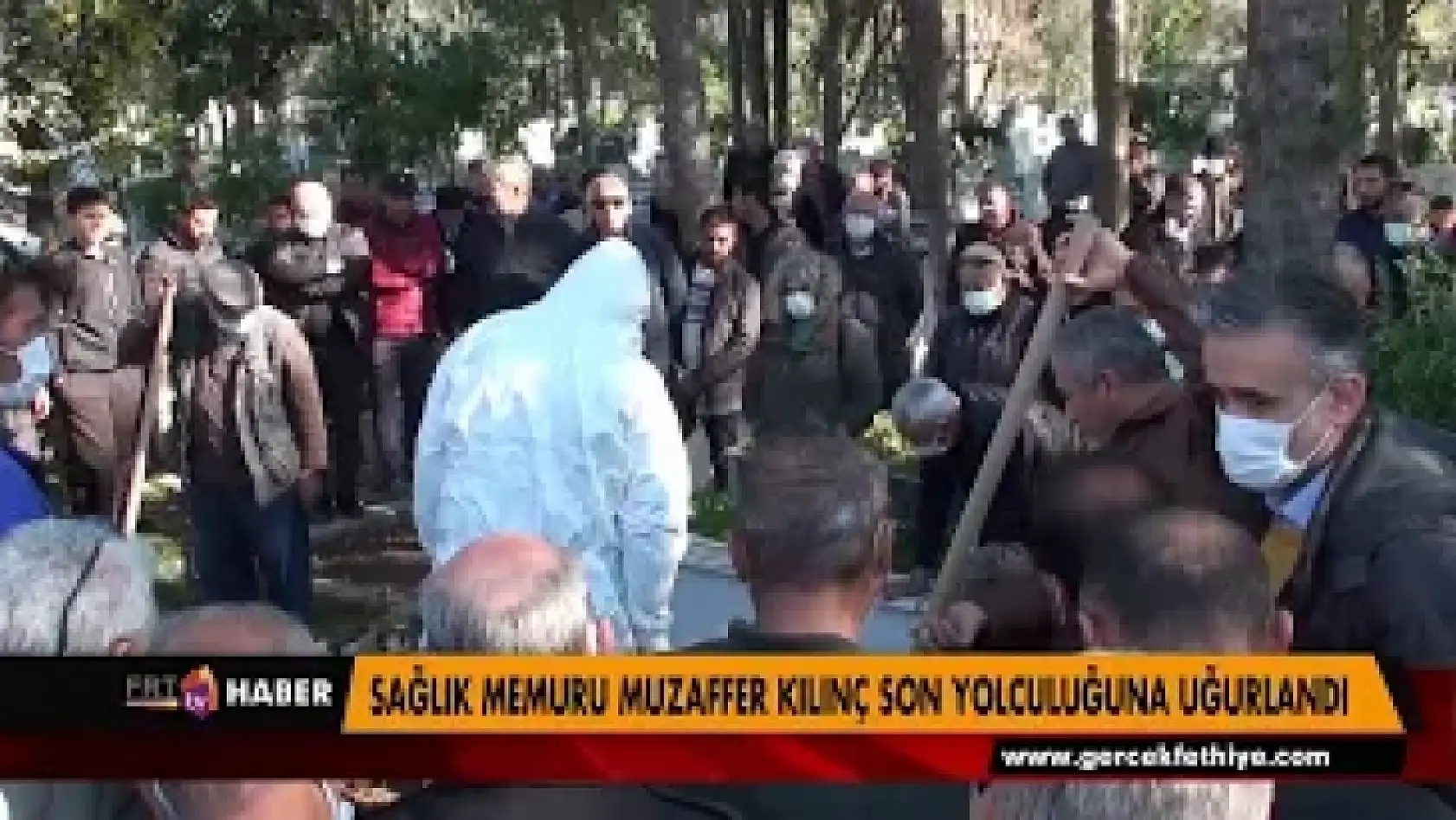 SAĞLIK MEMURU MUZAFFER KILINÇ SON YOLCULUĞUNA UĞURLANDI