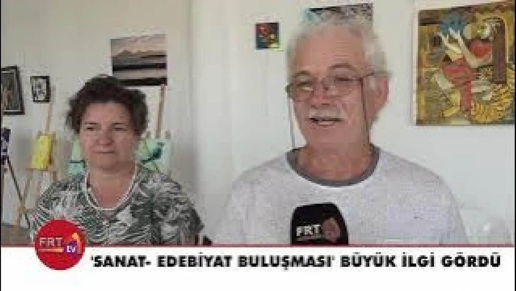 'Sanat- Edebiyat Buluşması' büyük ilgi gördü