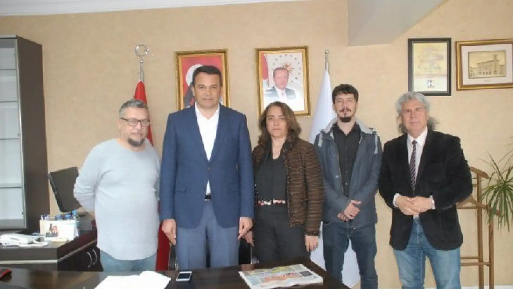 SED Medya'dan Başkan Ulutaş'a Ziyaret