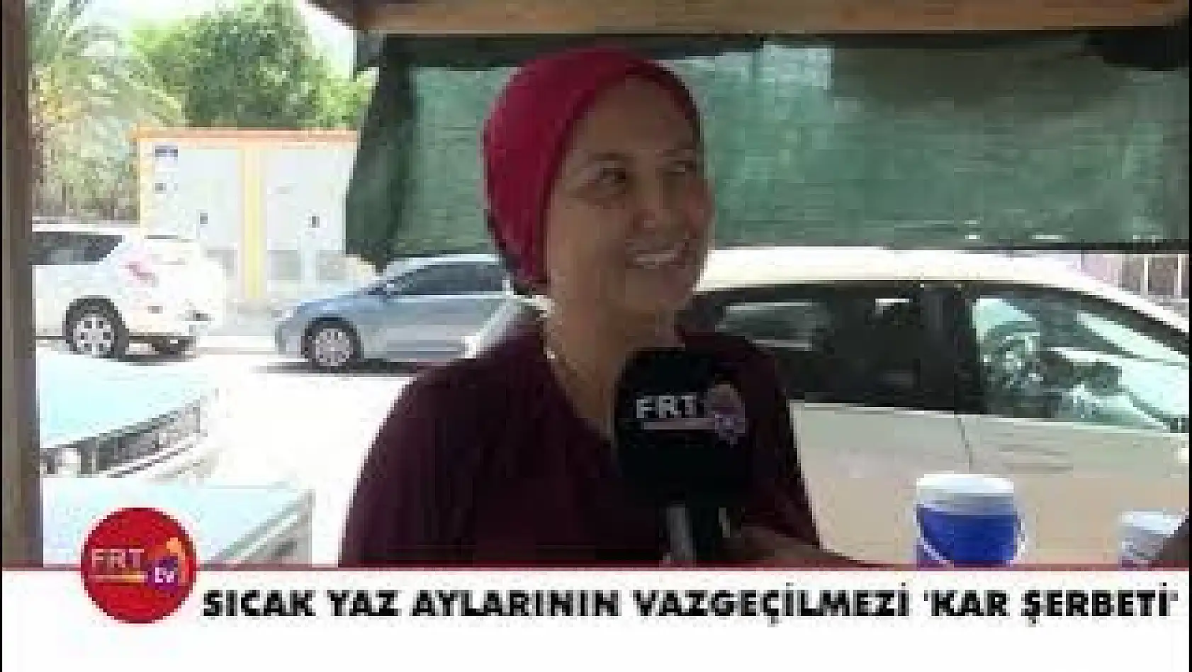 Sıcak yaz aylarının vazgeçilmezi 'Kar şerbeti'