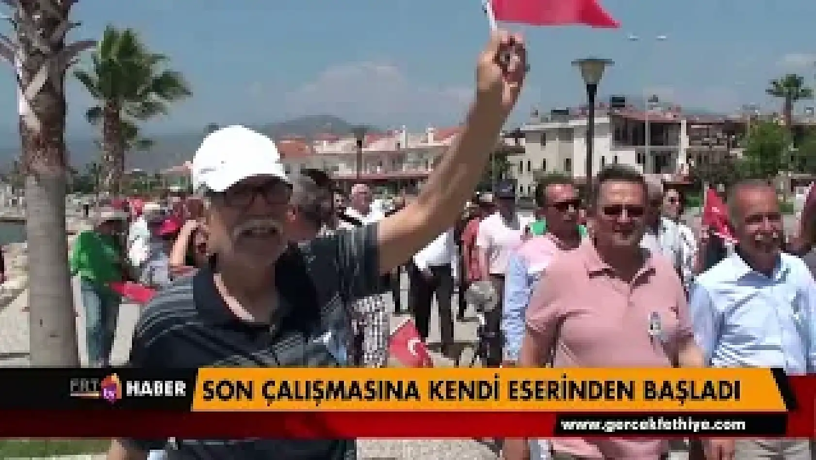 Son çalışmasına kendi eserinden başladı