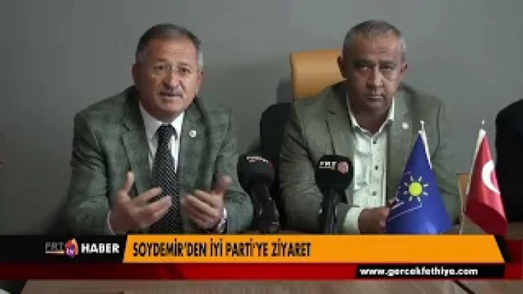 SOYDEMİR'DEN İYİ PARTİ'YE ZİYARET