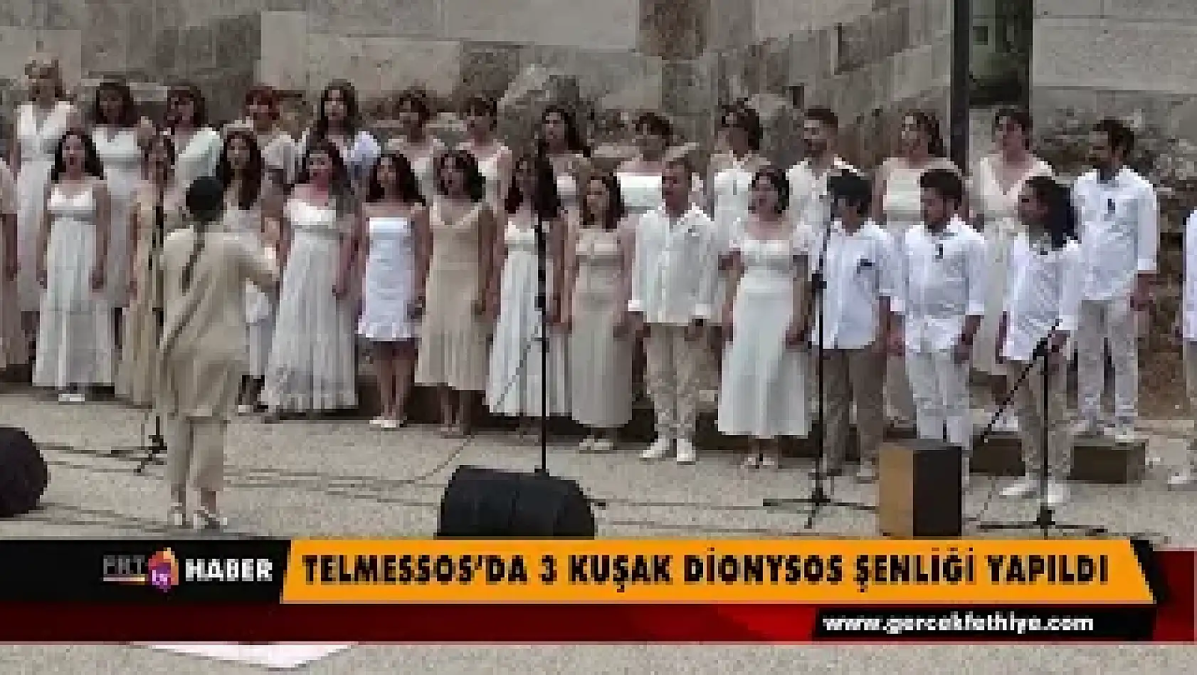 'Telmessos'da 3 Kuşak Dionysos Şenliği' programı yapıldı
