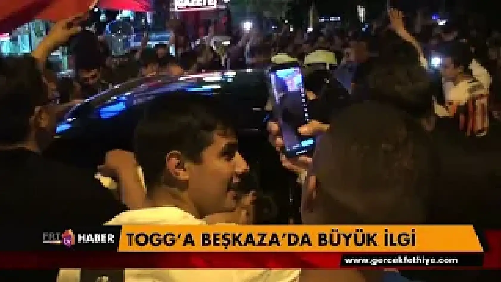 TOGG'a Beşkaza'da büyük ilgi