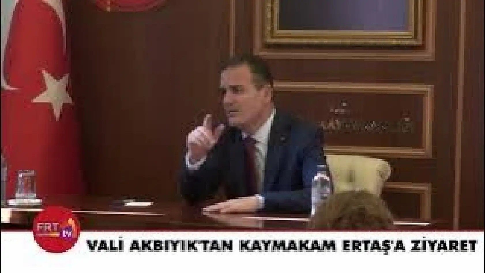 Vali Akbıyık'tan Kaymakam Ertaş'a Ziyaret