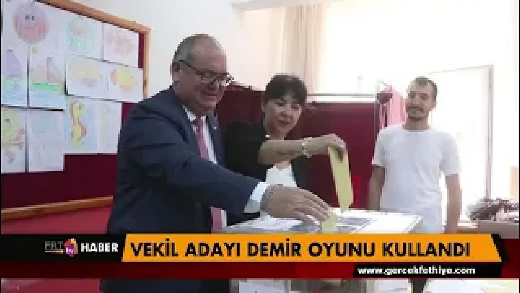 Vekil Adayı Demir Oyunu kullandı