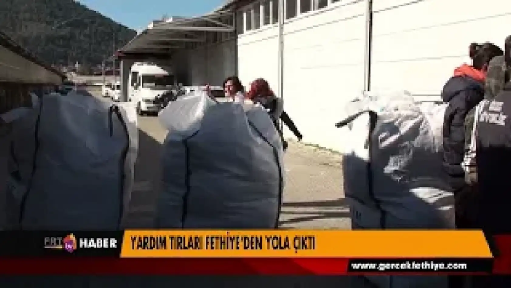 YARDIM TIRLARI FETHİYE'DEN YOLA ÇIKTI