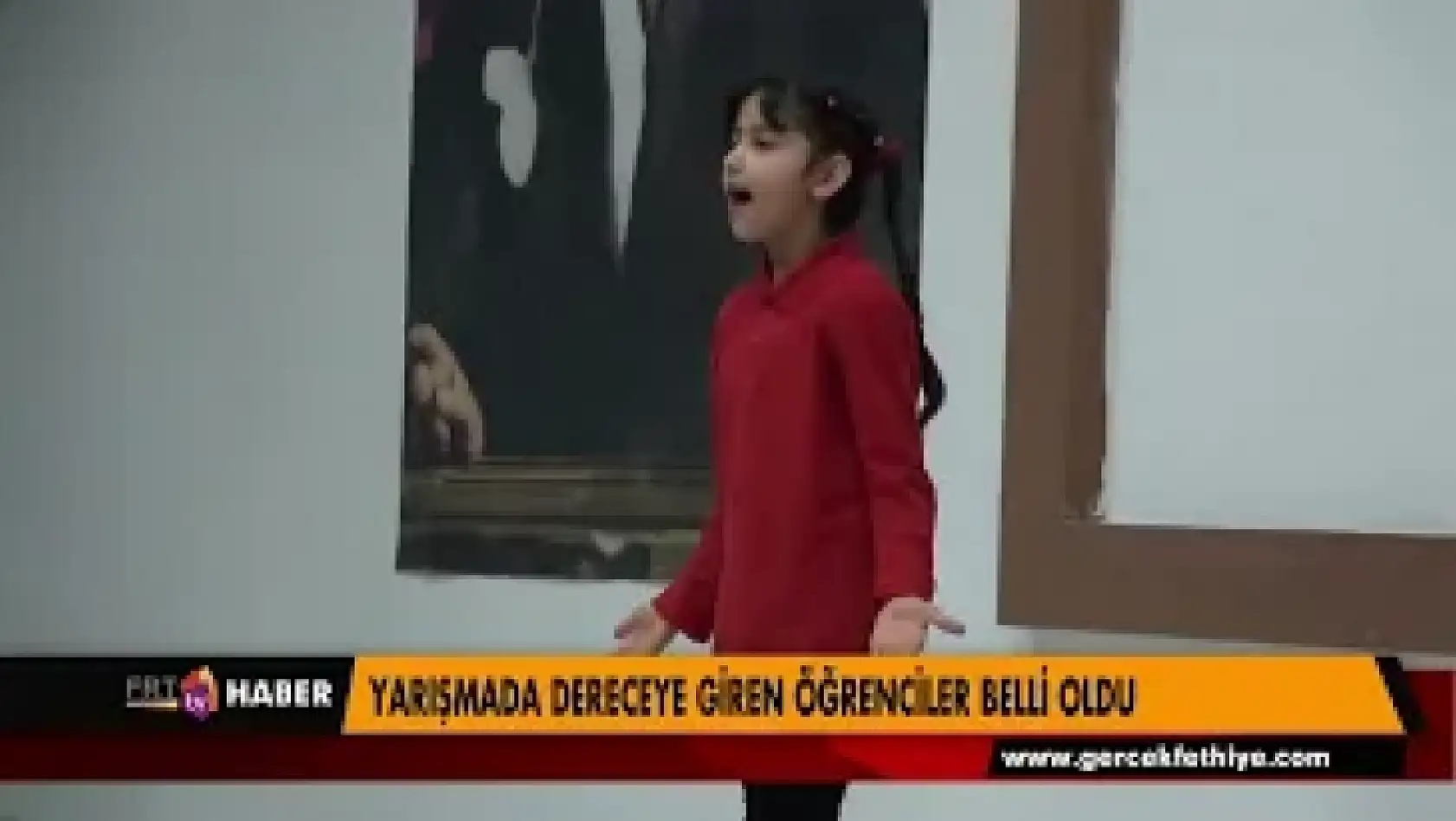 YARIŞMADA DERECEYE GİREN ÖĞRENCİLER BELLİ OLDU