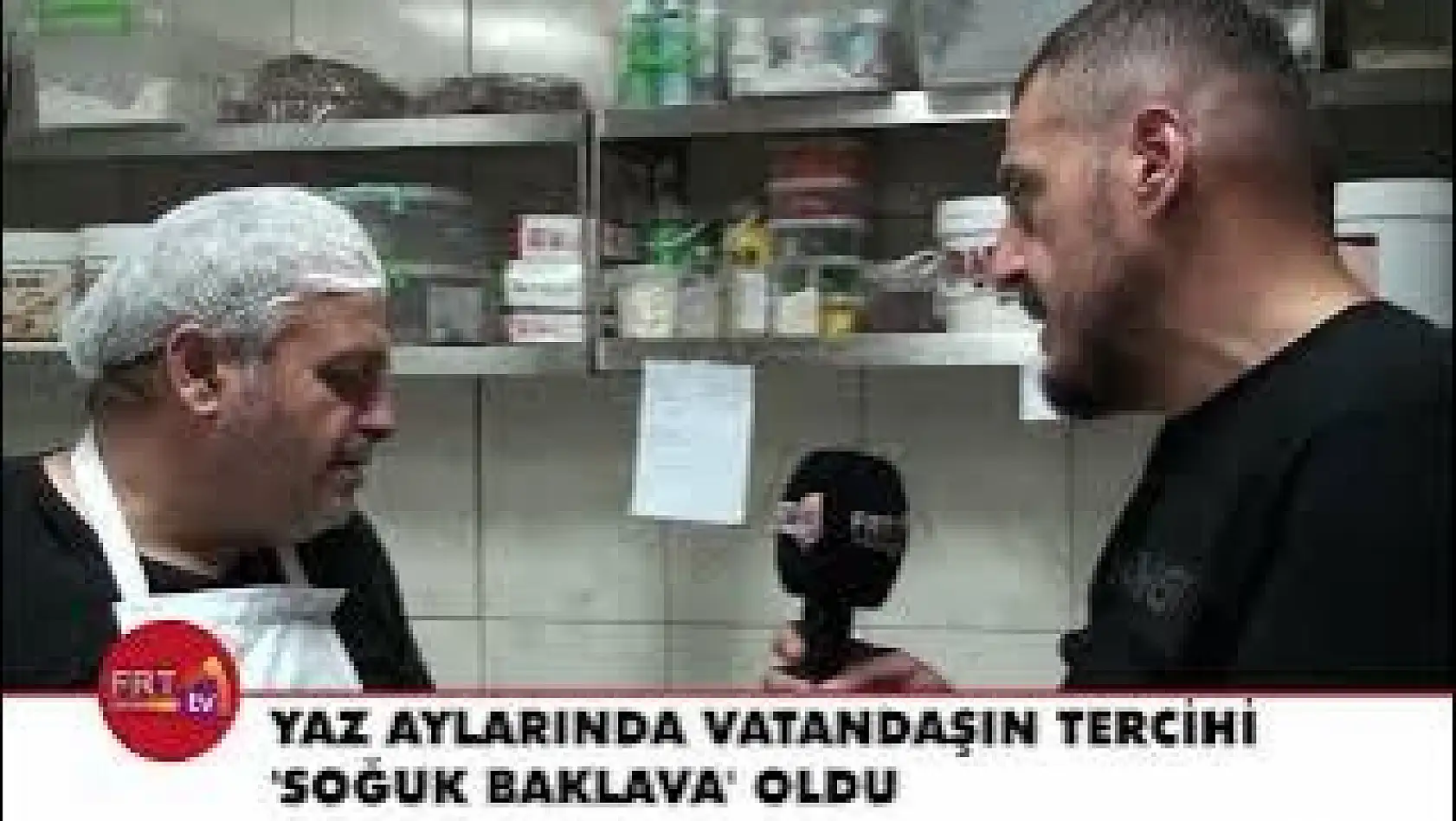Yaz aylarında vatandaşın tercihi 'Soğuk Baklava' oldu