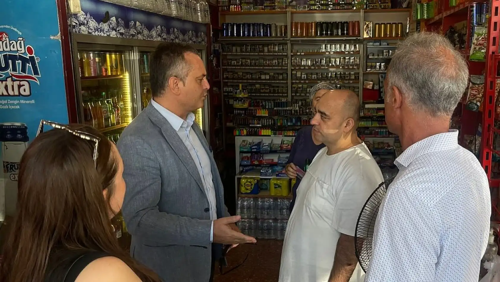 Fethiye Kaymakamı Akkaya ve Sağlık Müdürü Eroğlu Esnafla Buluştu