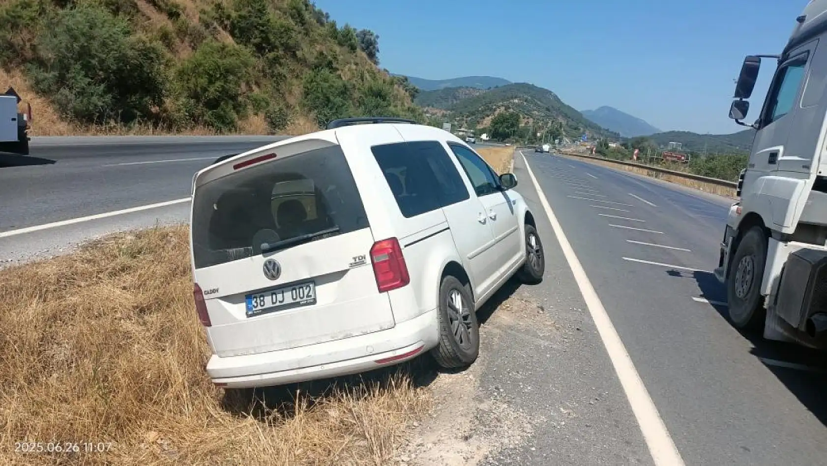 Milas-Söke Karayolu'nda trafik kazası