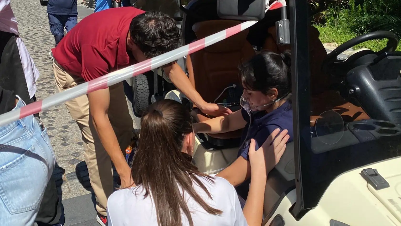 Bodrum'da otelde yapılan yangın tatbikatı nefesleri kesti